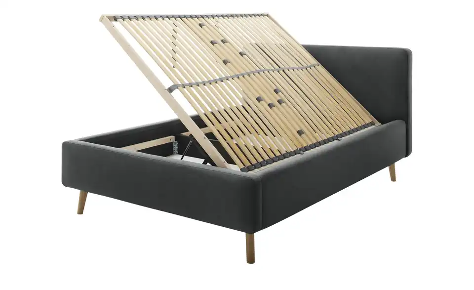 Polsterbett mit Bettkasten, Funktionsansicht