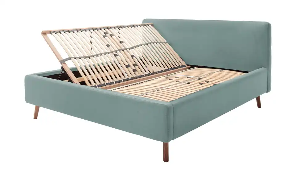 Polsterbett mit Bettkasten, Funktionsansicht