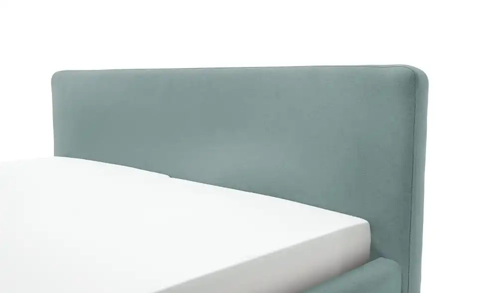 Polsterbett mit Bettkasten, Detailansicht