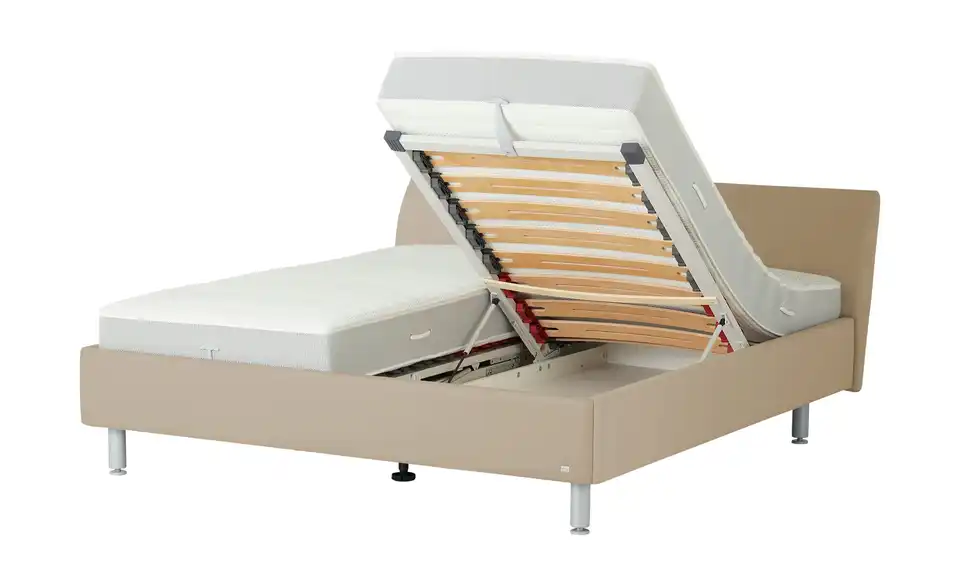 RUF Polsterbett Casa mit Bettkasten, Funktionsansicht