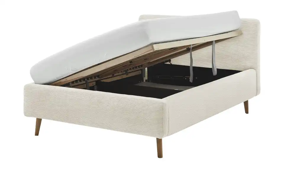 Polsterbett mit Bettkasten, Funktionsansicht