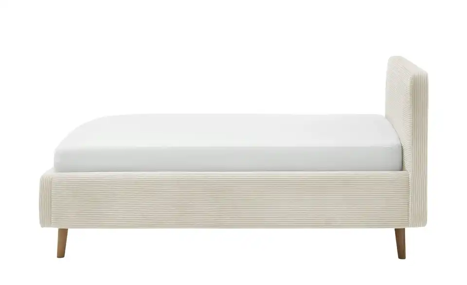 Polsterbett mit Bettkasten, Profilansicht