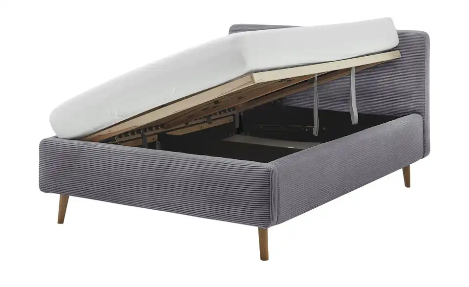 Polsterbett mit Bettkasten, Funktionsansicht