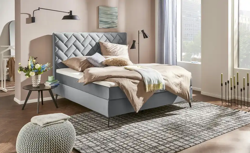 Boxspringbett Weave, in Wohnsituation