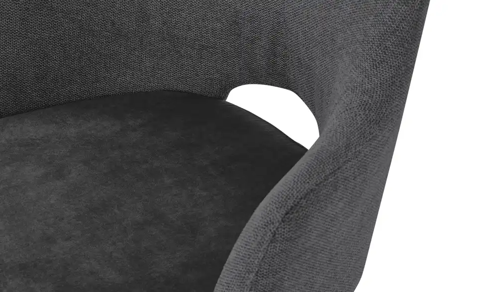 Woodford Armlehnstuhl Moreda mit Massivholzgestell, Detailansicht