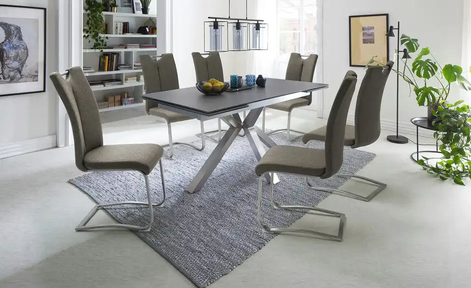 Primo Freischwinger Vota mit Griff, in Wohnsituation