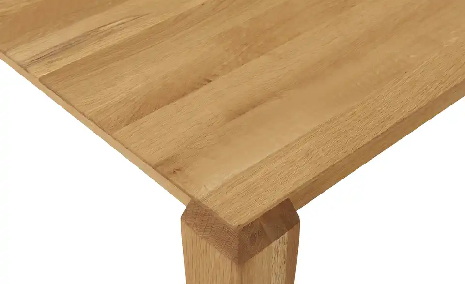Woodford Massivholztisch Malta, Detailansicht