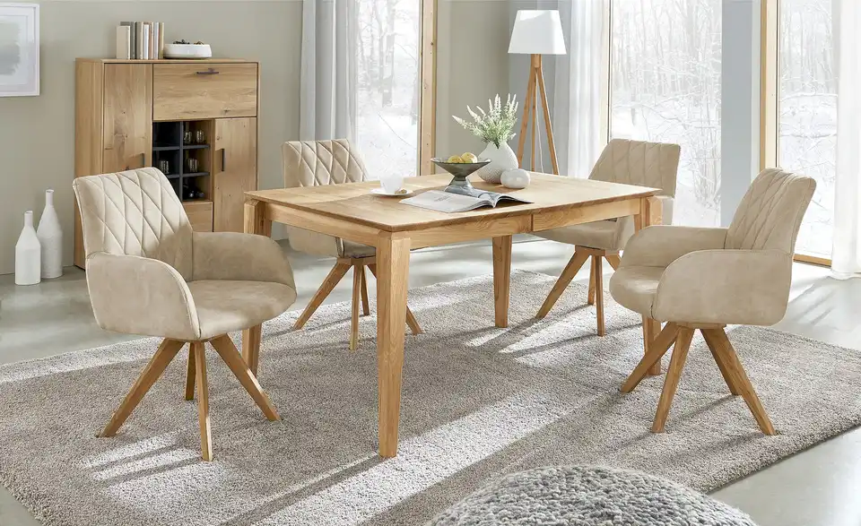 Woodford Massivholztisch Malta, in Wohnsituation