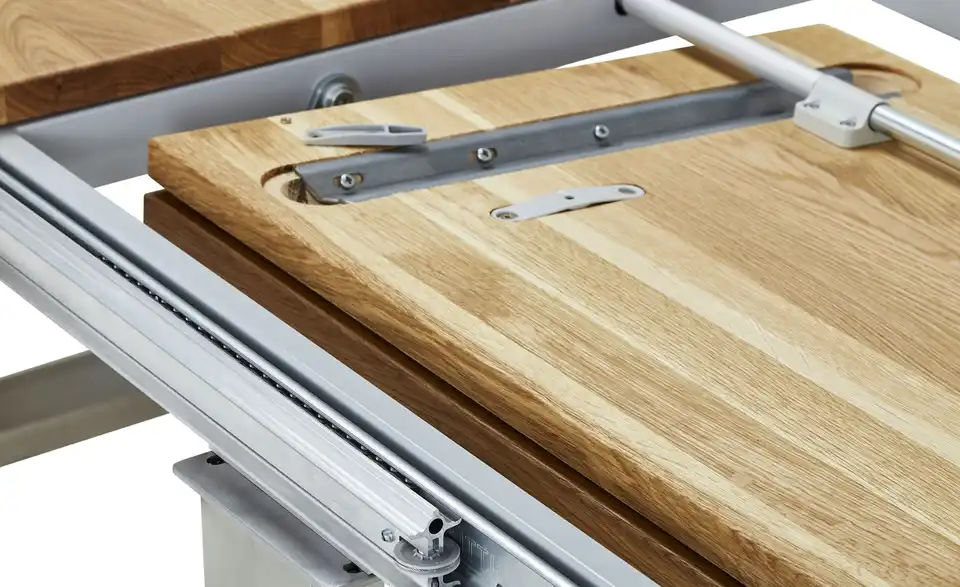 Woodford Kufentisch Aaron ausziehbar, Detailansicht