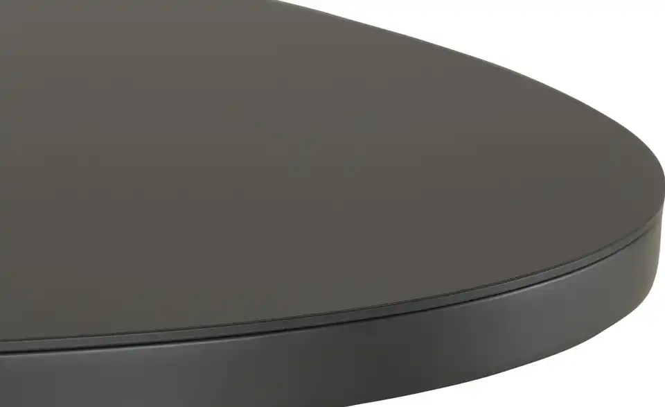 Esstisch mit Glastischplatte, Detailansicht