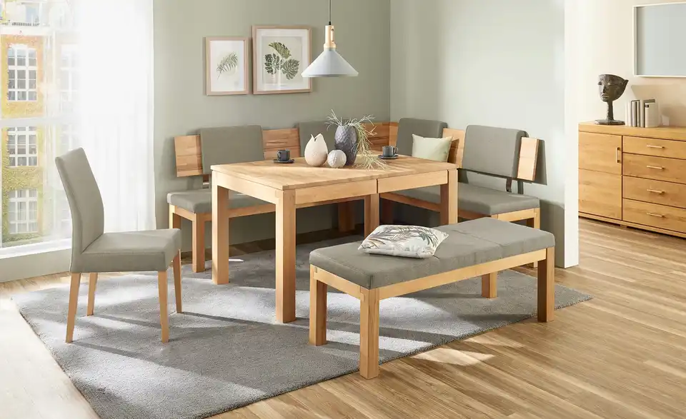 Woodford Polster-Sitzbank massiv Melia, in Wohnsituation