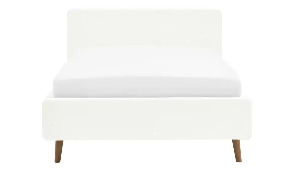 Polsterbett mit Bettkasten, Frontansicht