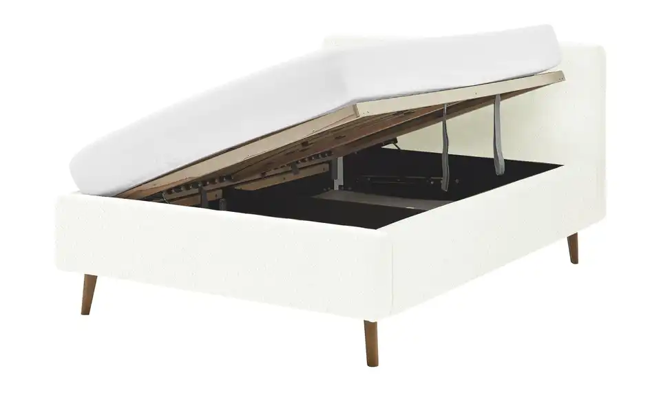 Polsterbett mit Bettkasten, Funktionsansicht