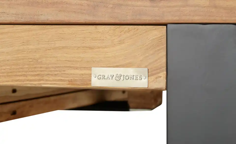 Gray & Jones Kufen-Esstisch Tierra Fuego One ausziehbar, Detailansicht