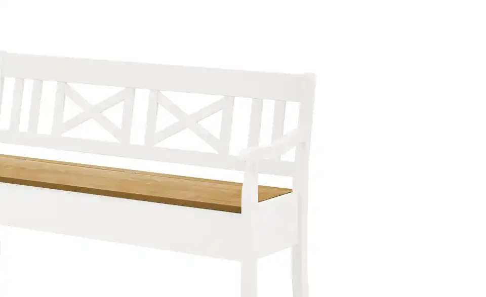 maison bleue Truheneckbank Florian massiv, Detailansicht