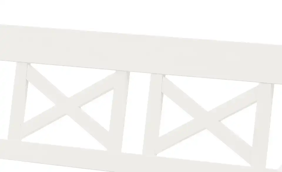 maison bleue Truheneckbank Florian massiv, Detailansicht