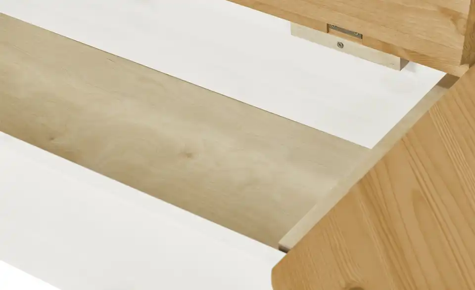 maison bleue Truheneckbank Florian massiv, Detailansicht