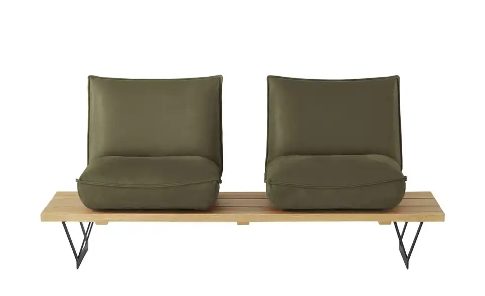 KOINOR Kufenbank Schwof Leder, Frontansicht