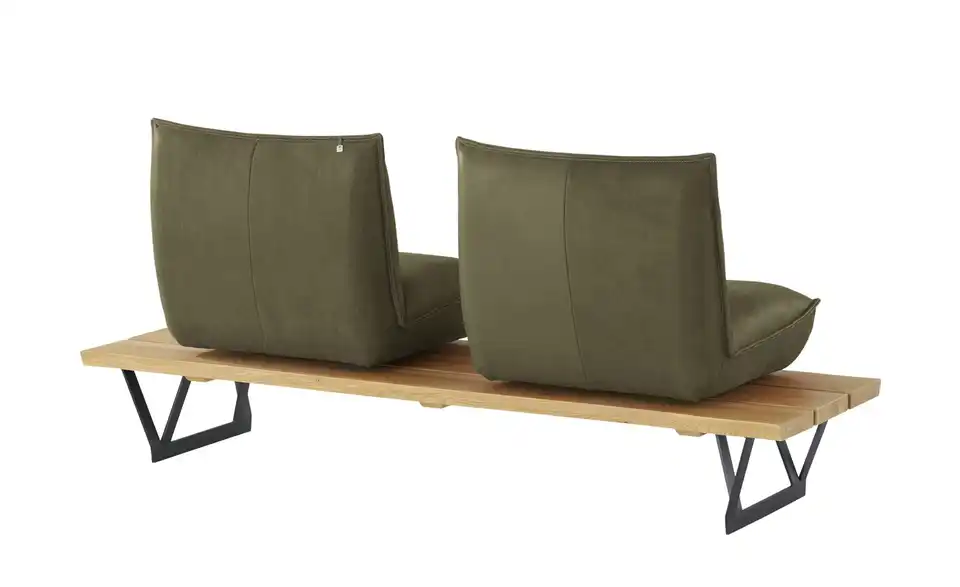 KOINOR Kufenbank Schwof Leder, Rückansicht