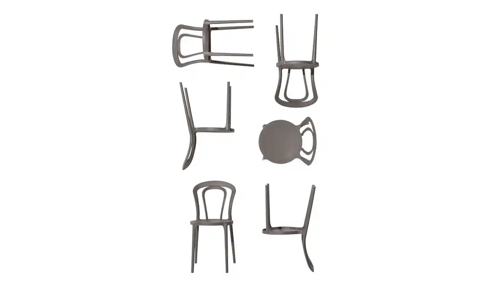 Connubia Stuhl Caffe stapelbar, in Wohnsituation