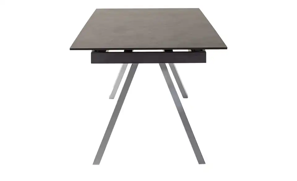 Keramiktisch ausziehbar, Profilansicht