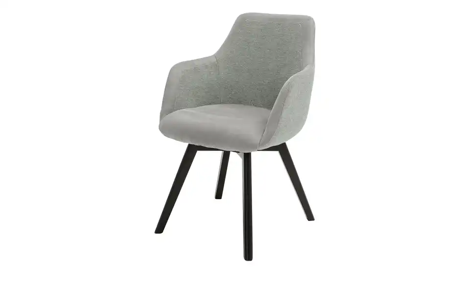 Dine + Mine Armlehnstuhl Corby mit Massivholzgestell, Perspektive