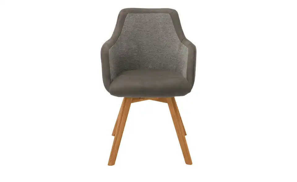 Dine + Mine Armlehnstuhl mit Massivholzgestell Corby