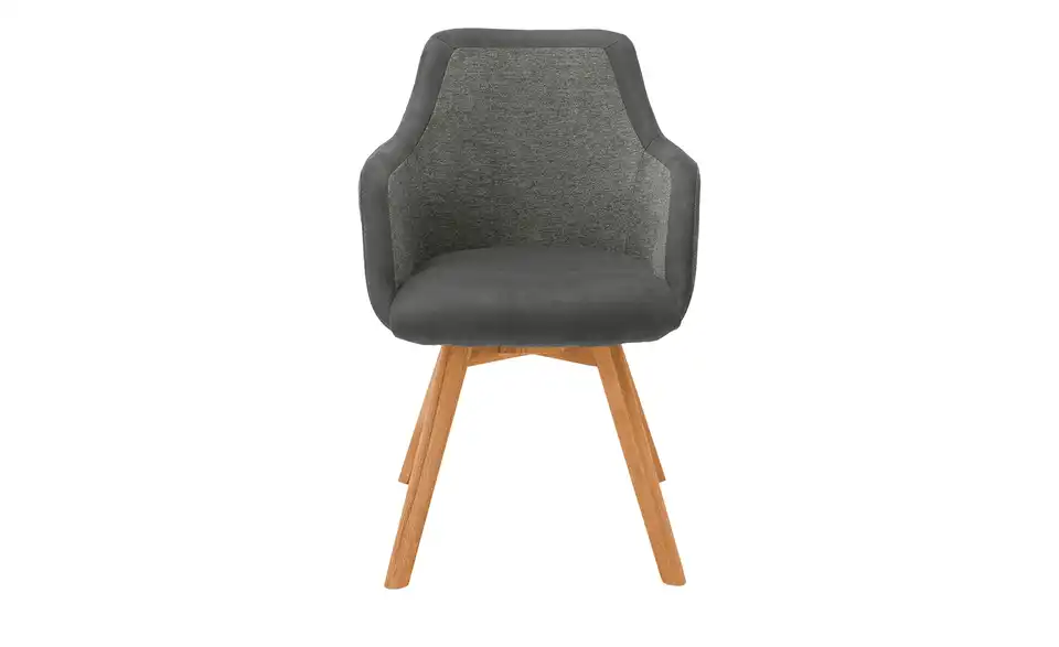 Dine + Mine Armlehnstuhl mit Massivholzgestell Corby