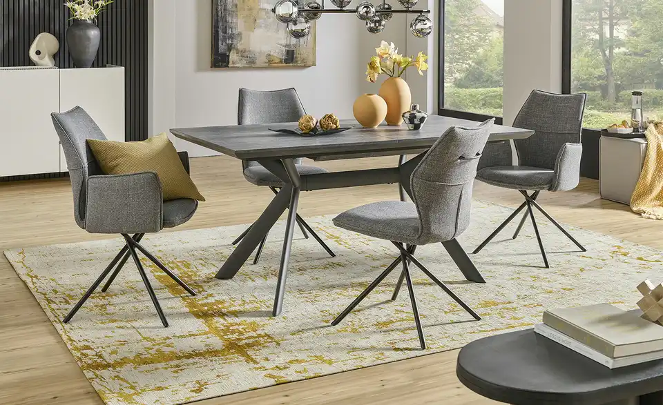 Primo Esszimmerstuhl Gundis drehbar, in Wohnsituation