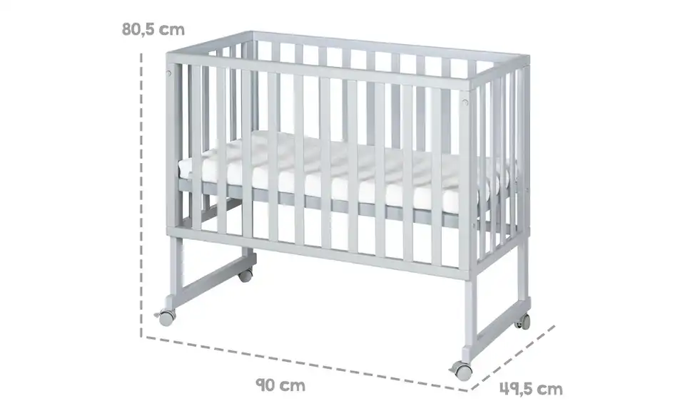 Roba Stuben- & Beistellbett, Stoffstruktur