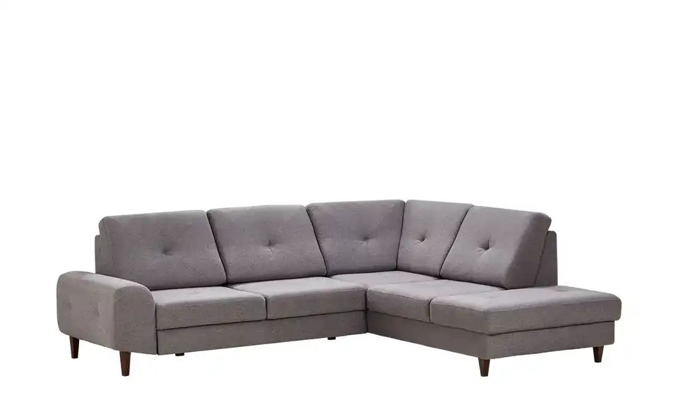 switch modernes Ecksofa Play Grau, rechts Möbel Kraft