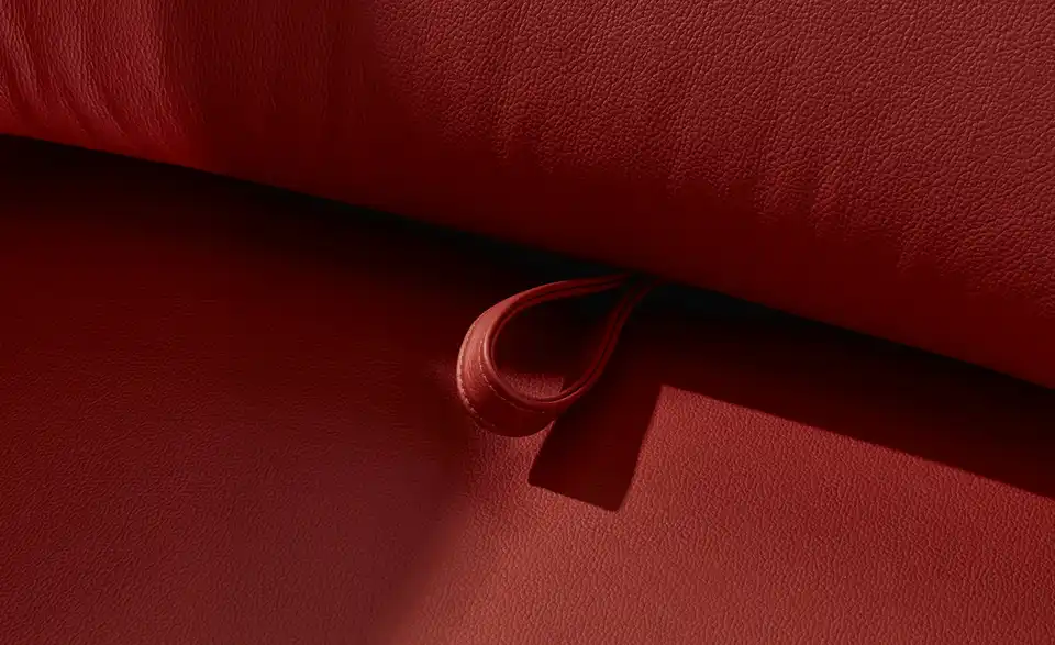 Kollektion Kraft Wohnlandschaft Carolin Leder, Detailansicht