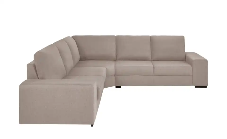 Ecksofa Reneé | Webstoff fein, Beige