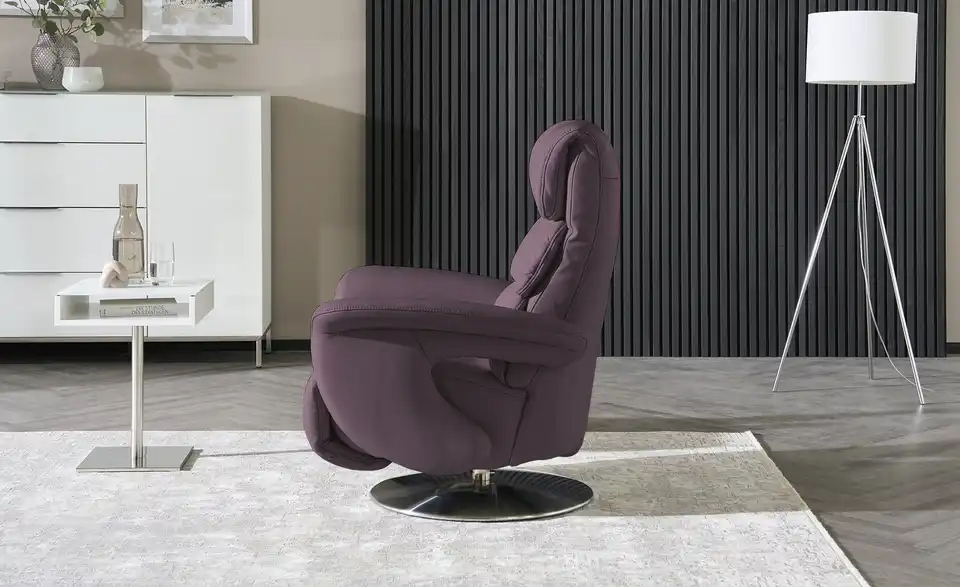 himolla Relaxsessel 7628 Leder, Profilansicht