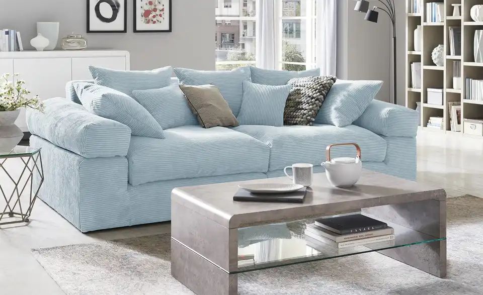 smart Big Sofa Mint, Cordstoff Bei Möbel Kraft online