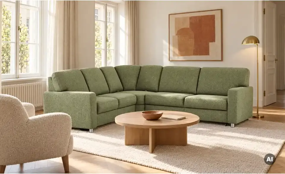 smart Ecksofa Valencia, in Wohnsituation