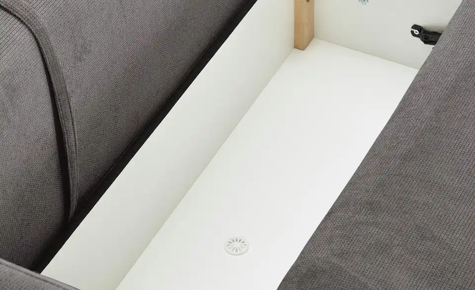Ecksofa mit Boxspringpolsterung, Detailansicht