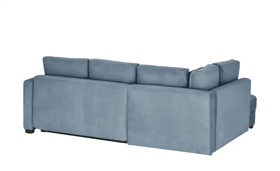Ecksofa mit Boxspringpolsterung, Rückansicht