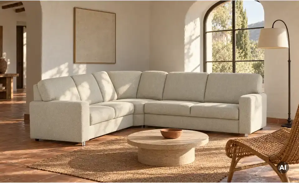 smart Ecksofa Valencia, in Wohnsituation