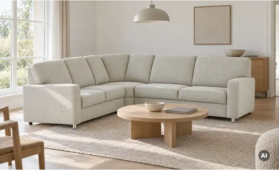 smart Ecksofa Valencia, in Wohnsituation