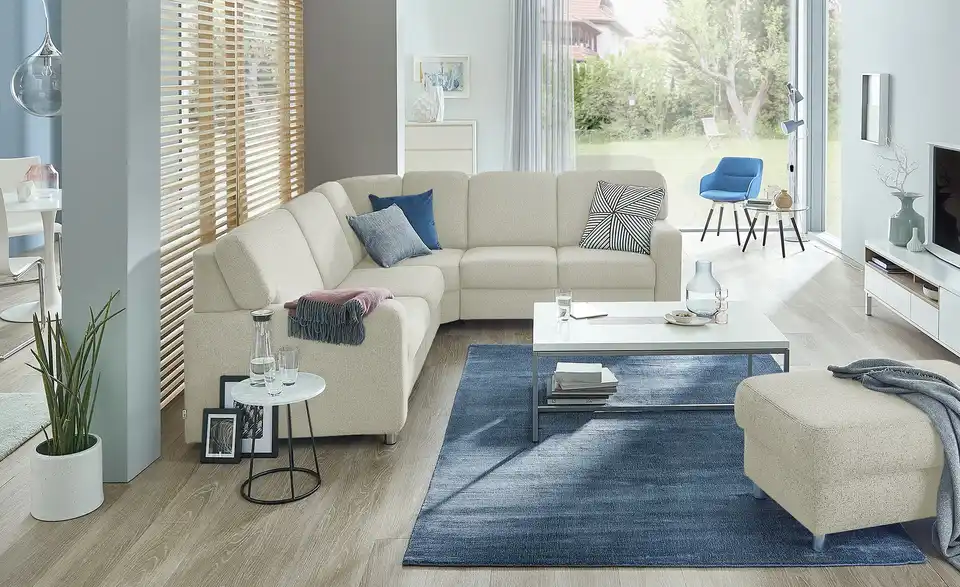smart Ecksofa Valencia, in Wohnsituation