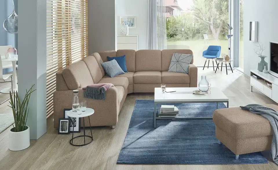 smart Ecksofa Valencia, in Wohnsituation