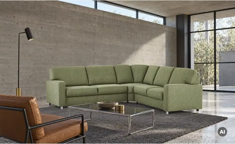 smart Ecksofa Valencia, in Wohnsituation