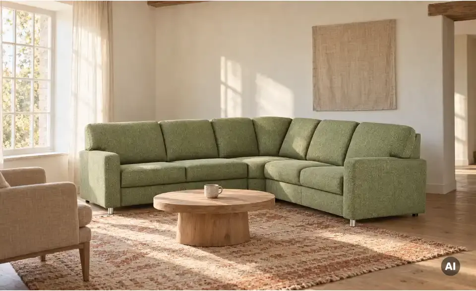 smart Ecksofa Valencia, in Wohnsituation