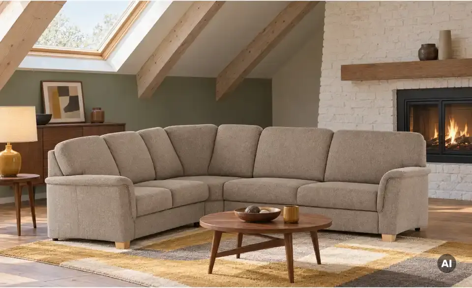 smart Ecksofa Valencia, in Wohnsituation