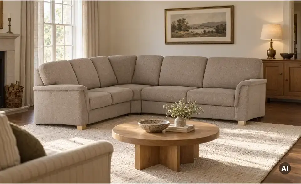 smart Ecksofa Valencia, in Wohnsituation