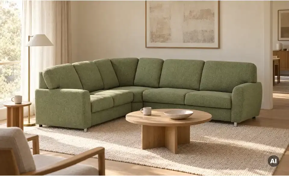 smart Ecksofa Valencia, in Wohnsituation
