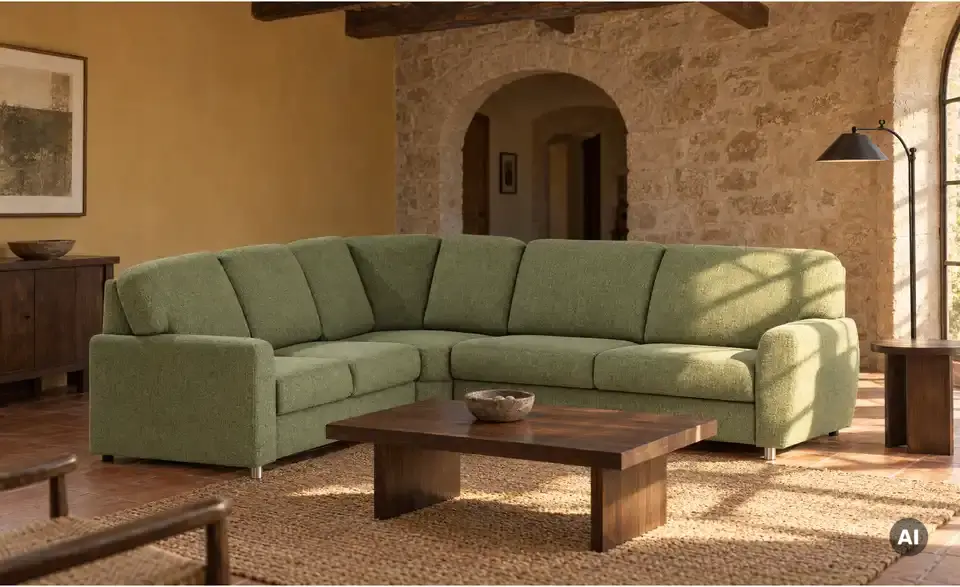 smart Ecksofa Valencia, in Wohnsituation