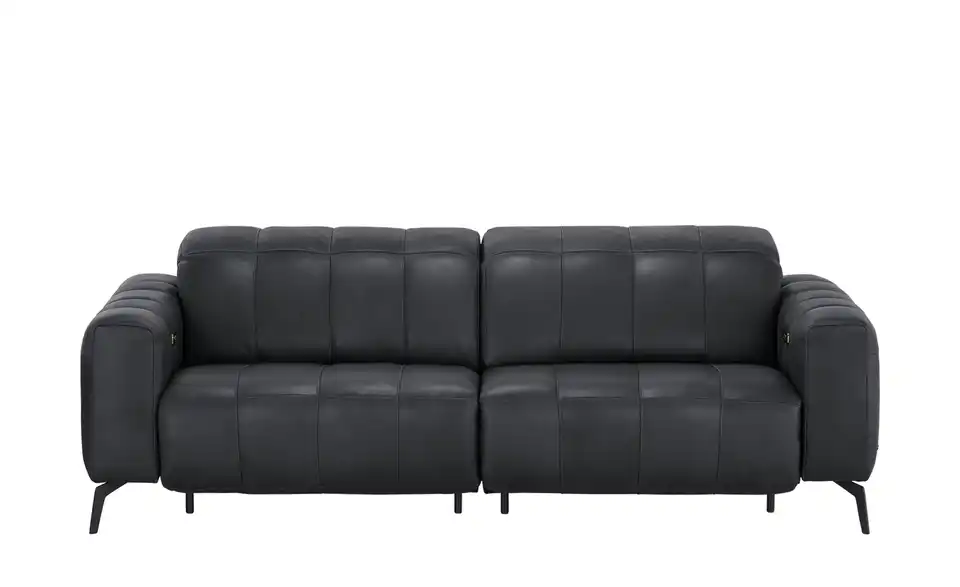 Natuzzi Editions Ledersofa mit Kopfteilverstellung Portento