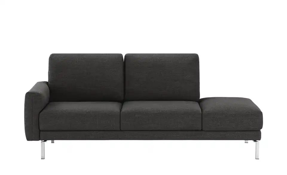 hülsta Sofa Sofabank Schwarzbraun, links Möbel Kraft